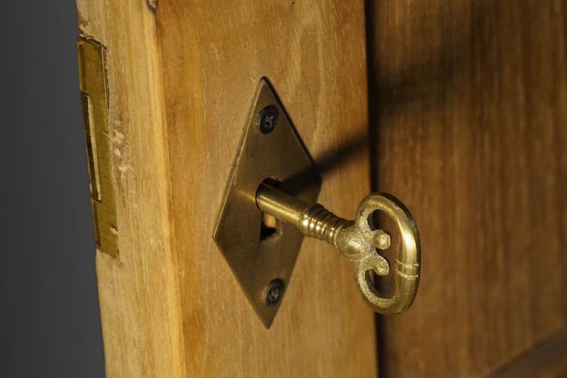 Schlüssel Tür Schloss