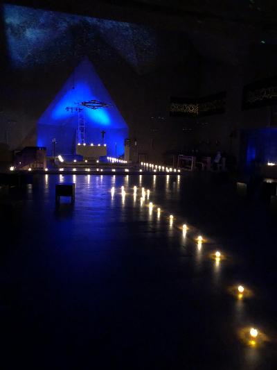 Himmelslichter Sterne St.Stephan Advent (c) Ricken Himmelslichter Sterne St.Stephan Advent