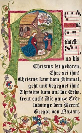 Christus ist geboren_Bild Predicae
