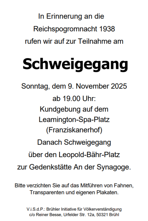 Schweigegang