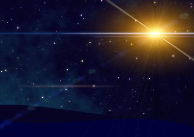 Sternenhimmel Weihnachten Stern von Bethlehem (c) pixabay Sternenhimmel Weihnachten Stern von Bethlehem
