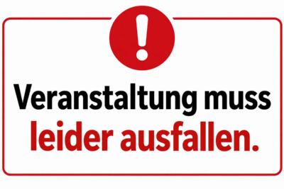 Absage Veranstaltung (c) KI generiert Absage Veranstaltung